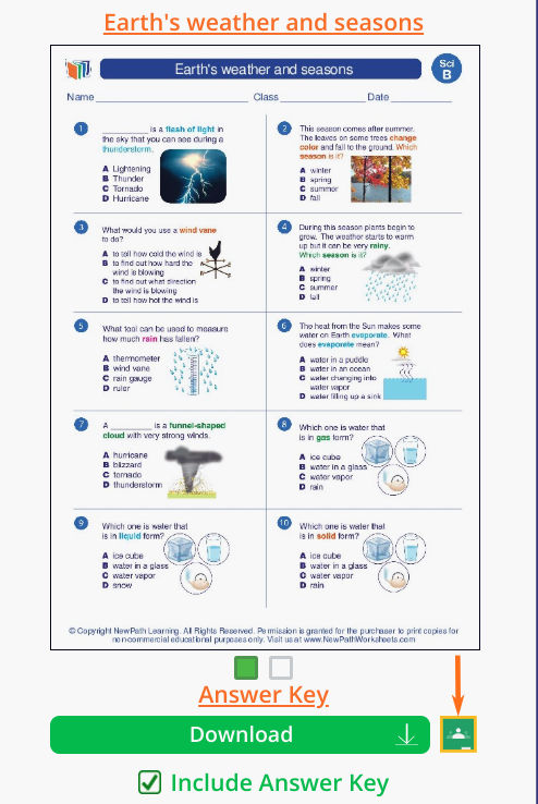 Worksheet Preview