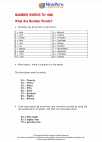Mathematics - Third Grade - Study Guide: Number Words to 1,000