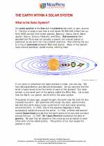Social Studies - Third Grade - Study Guide: The Earth within a Solar System