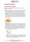 Social Studies - Third Grade - Study Guide: Geographic Regions