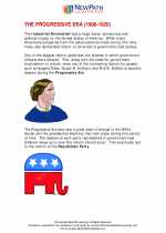 Social Studies - Eighth Grade - Study Guide: Progressive Era 