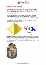 Social Studies - Eighth Grade - Study Guide: Egypt