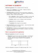 Mathematics - Eighth Grade - Study Guide: Patterns in geometry