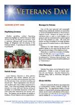 Social Studies - First Grade - Study Guide: Veterans Day