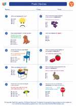 English Language Arts - Fourth Grade - Worksheet: Poetic Devices