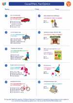 English Language Arts - Fourth Grade - Worksheet: Cause/Effect, Fact/Opinion