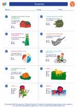 English Language Arts - Fifth Grade - Worksheet: Grammar