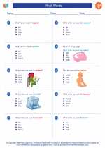 English Language Arts - Second Grade - Worksheet: Root Words