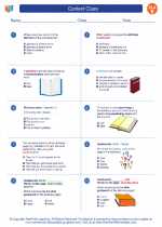 English Language Arts - Fifth Grade - Worksheet: Context Clues