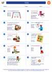 English Language Arts - Fifth Grade - Worksheet: Verbs