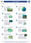 Science - Second Grade - Worksheet: Water Habitats