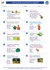 Science - Second Grade - Worksheet: How do plants and animals live together?