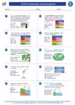Science - Fifth Grade - Worksheet: Earth's freshwater and atmosphere