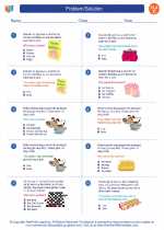 English Language Arts - Third Grade - Worksheet: Problem/Solution