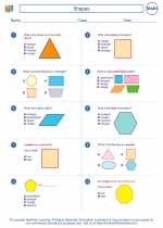 Mathematics - Fourth Grade - Worksheet: Shapes