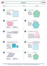 Mathematics - Fourth Grade - Worksheet: Shapes