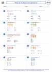Mathematics - Eighth Grade - Worksheet: Rational numbers and operations