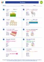 ESL-Spanish - Grades 3-5 - Worksheet: Numbers
