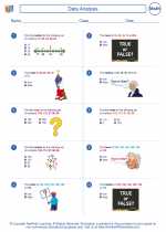 Mathematics - Fourth Grade - Worksheet: Data Analysis