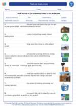 Science - Third Grade - Vocabulary: Natural resources