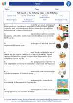 Science - Sixth Grade - Vocabulary: Rocks