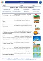 Earth Science - High School - Vocabulary: Oceans