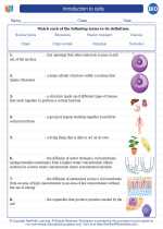 Biology - High School - Vocabulary: Introduction to cells