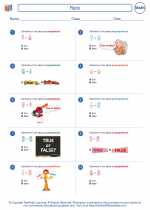 Mathematics - Fifth Grade - Worksheet: Ratio