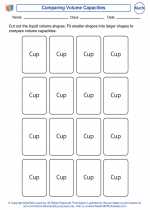 Mathematics - Fourth Grade - Activity Lesson: Comparing Volume Capacities