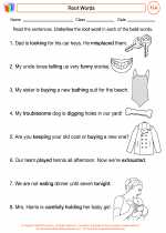 English Language Arts - Third Grade - Worksheet: Root Words