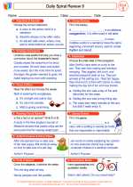 English Language Arts - Fifth Grade - Worksheet: Daily Spiral Review 9