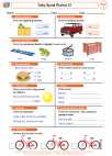 English Language Arts - First Grade - Worksheet: Daily Spiral Review 21