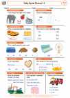English Language Arts - First Grade - Worksheet: Daily Spiral Review 10