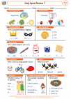 English Language Arts - First Grade - Worksheet: Daily Spiral Review 7