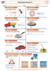 English Language Arts - First Grade - Worksheet: Daily Spiral Review 6