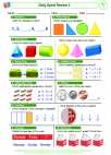 Daily Spiral Review 4, Grade 1