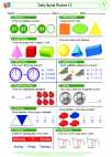 Daily Spiral Review 12, Grade 1