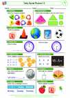 Daily Spiral Review 13, Grade 1