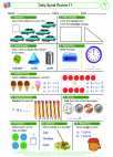 Daily Spiral Review 17, Grade 1