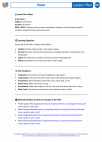 Science - Third Grade - Lesson Plan: Water - Bundle