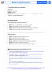 Science - Third Grade - Lesson Plan: Matter and Its Properties - Bundle