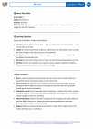 Science - Sixth Grade - Lesson Plan: Rocks - Lesson Plan bundle