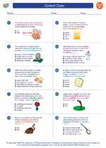 English Language Arts - Sixth Grade - Worksheet: Context Clues