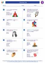 Social Studies - Fourth Grade - Worksheet: Colonial Life